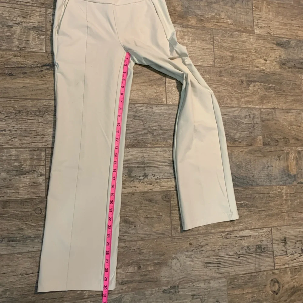Women’s cream Avalanche high-waisted pants